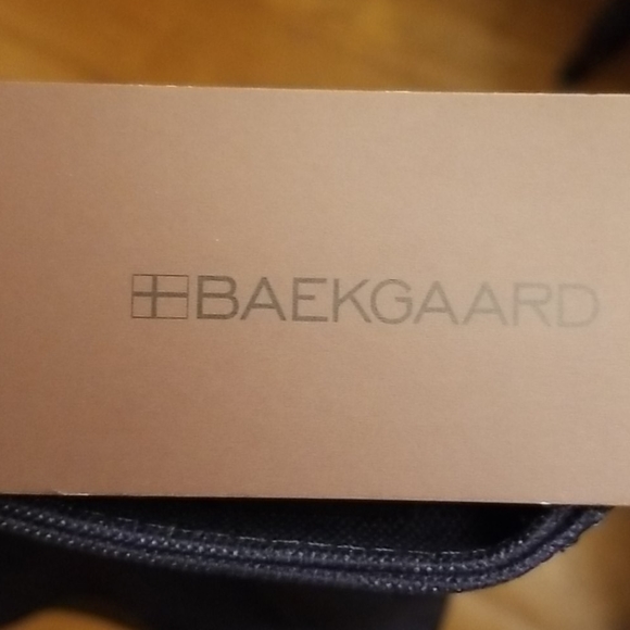 BAEKGAARD navy tote bag NWT - Picture 8 of 10